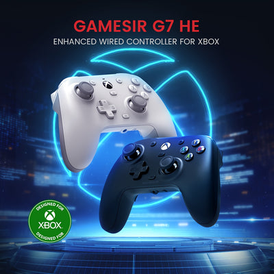 BP Electronics G7 HE Wired Gaming Controller for Xbox Series X|S, Xbox One & Windows 10/11 – Hall Effect Joystick Gamepad with 3.5mm Audio Jack, Customizable Buttons & Pro-Level Precision