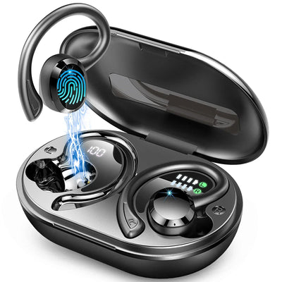 BP ELECTRONICS Wireless Earbuds – Bluetooth 5.3 Earbuds with Stereo Bass, In-Ear Noise Cancelling Mic, IP7 Waterproof Sports Earphones, 40H Playback