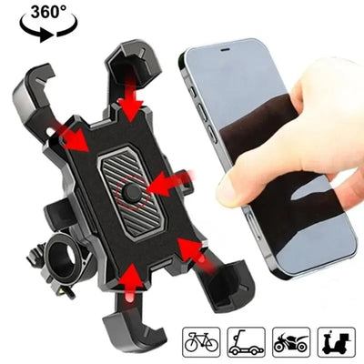 BP Electronics 360° Rotatable Electric Bicycle Phone Holder offers secure, non-slip mounting for iPhone, Xiaomi, and all smartphones. Ideal for bikes, motorcycles, and e-scooters. Durable, adjustable, and built for riders.