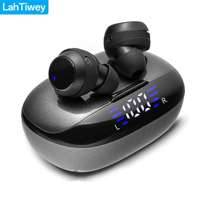 BP ELECTRONICS Bluetooth 5.3 Earbuds with Mic | TWS Waterproof Headphones 50H Battery