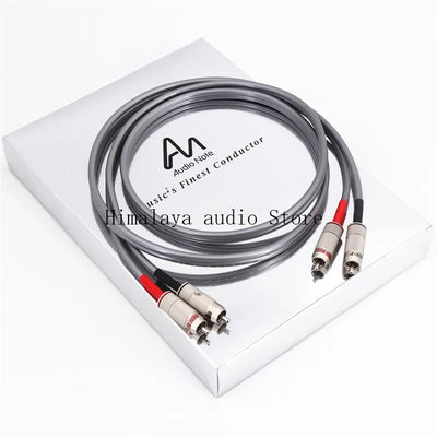 BP Electronics High-Quality HiFi AudioNote 2 RCA to 2 RCA Pure Audio Signal Cable
