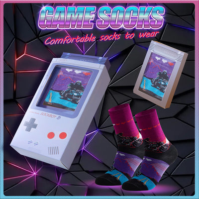BP Electronics Unisex Game Console Sports Theme Fun Socks | Creative Designer Happy Socks Gift Box for Men & Women