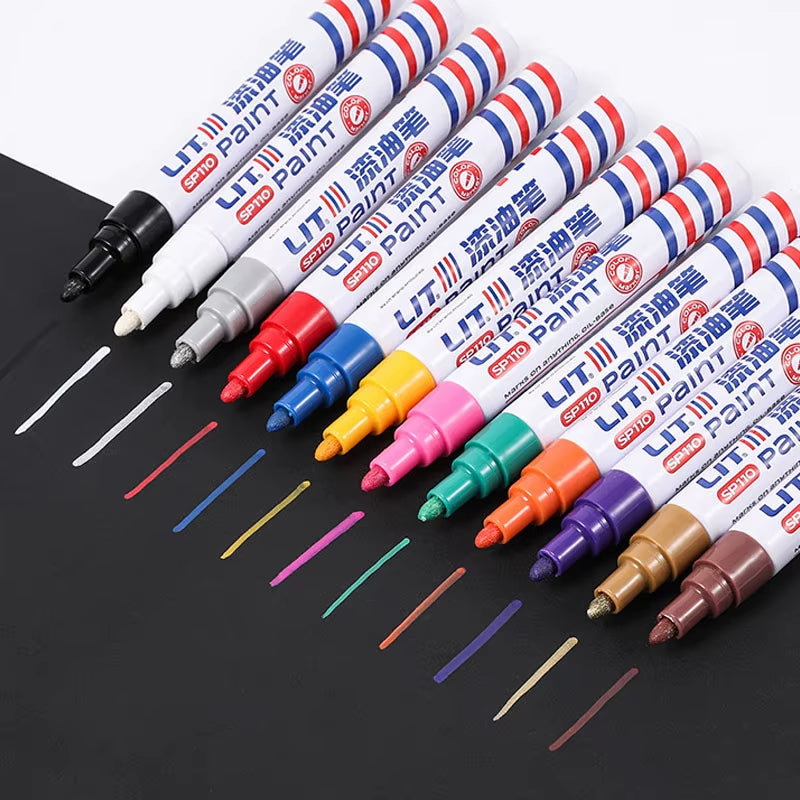 Car Scratch Repair Pen Auto Touch up Paint Pen Fill Remover Vehicle Rubber Tyre CD Metal Permanent Paint Marker for Car Styling